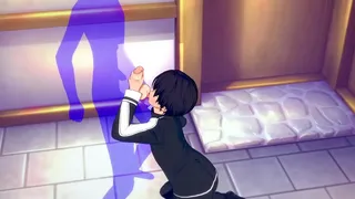 Sword Art Online Yaoi - Kirito Blowjob
