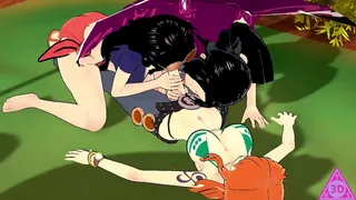 Parody Nami Boa Nico Robin uncensored sex hentai game Japanese Asian Manga Anime Game Trans ..TR3DS..