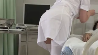"Seriously angel !?" My dick that can't masturbate because of a broken bone is the limit of patience! The beautiful nurse who couldn't see it was driven by a sense of mission, please kindly add her hand[Part 1]