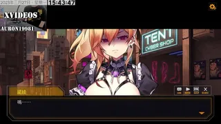 The male protagonist meets an AI girl with self-awareness