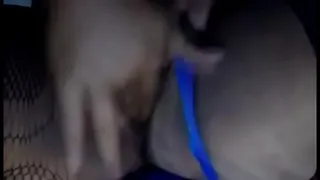 Whore masturbating