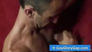 Steven Richards gay interracial gloryhole dick sucking