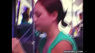 Bus Blowjob - Brandi Belle