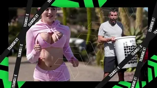 Lucky Stud Fucks His Cock Crazy Busty Latina Stepmother