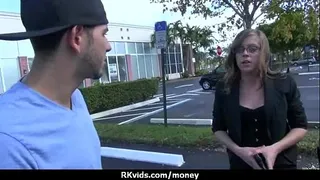 Hottie gets naked and has sex in public for cash 26