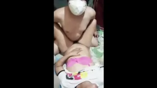 Compilation of Video footage of a horny couple in the school warehouse