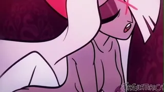 Hazbin Hotel Sexy Chaggie Lesbian