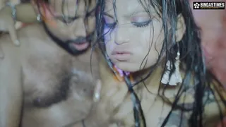 Desi Bihari Chapri Live Nude Dance Show with Hot Girl Pratibha and All Boys