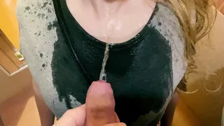 My best friend pissed me completely. I'm all wet!