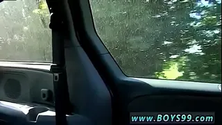 Gay men in see through leather Aj Chambers and Alex and Maxx Mackenzi gay guys fuck own ass with own dick