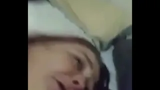 BBW slut gets facial during role play