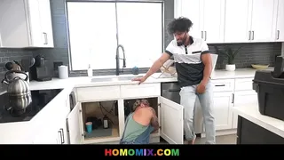 Interracial gay fun