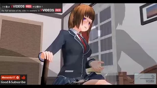Uncensored erotic anime, handjob for M men
