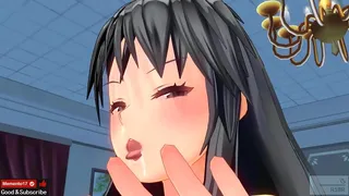 Ear licking ASMR masturbation support Handjob sex with a beautiful older sister Earphones recommended
