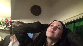 A guy offers my step sister money to fuck at her house