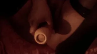 with the beautiful mulatto a handjob with a blowjob and enjoyed