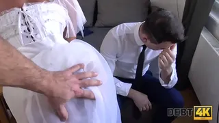 DEBT4k. The sweet thing should pay back a lot of money right after the wedding