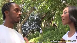 Ebony Godess Chanell Heart In 8 Man Group Sex