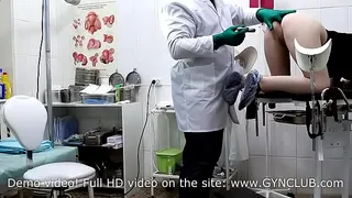 Full gyno exam girl
