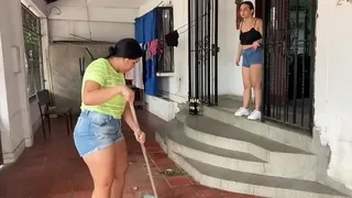 my stepmom fucks my big pussy and clit when my step dad is away from home