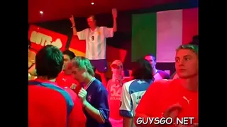 Homosexual orgy with hundred men