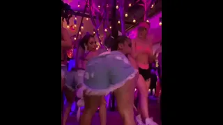 Anitta Got Her Tits Out at Her Halloween Party With Celebrities On Show