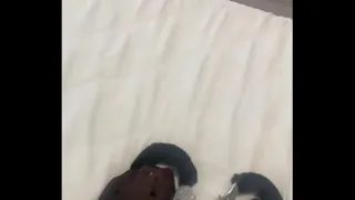 A little play with my handcuffs