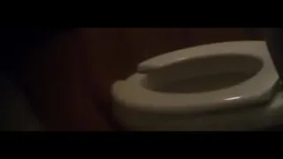 Spy toilet shorty pissing voyeur