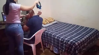 The gamer girl won't let me play and as a punishment I end up fucking her before they discover us, she almost caught us but it was very tasty