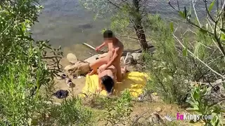 Noa Tevez has a GREAT OUTDOOR FUCK with som rookie she's just met!