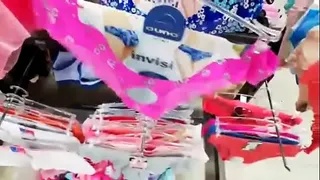 In the shop I buy some underwear and then fill it with orgasm at home