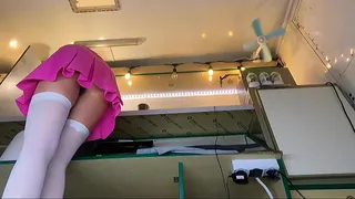 I couldn't resist the urge and had to play my gorgeous shop assistant's body to make her ready for work