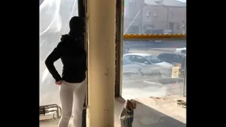 Magda Squirting Construction Site Public Sex Wet Place