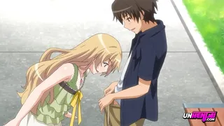 Fucking in a public park! Hentai