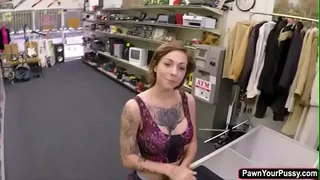 Tattoo artist Harlow suck dick for cash