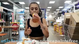 I been naked in a supermarket and train plus masturbation