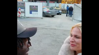Bbc blown and pissed on public toilet