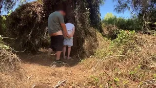 sex with fat bastard in public