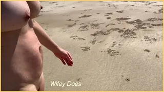 MILF public exhibitionist nude dare