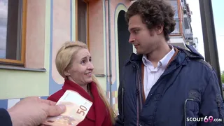 GERMAN SCOUT - ANOREXIC MILF DELIA TALK TO CHEATING ASS FUCK AT PUBLIC AGENT CASTING