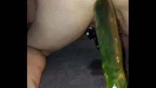 Very horny milf wife squirting intensely with new, huge toys