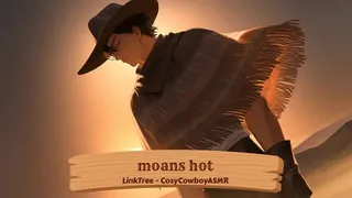 Exciting male moans