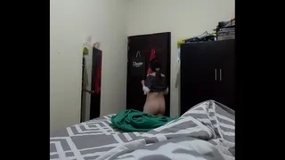 Beautiful lady arrives from the university horny to fuck.