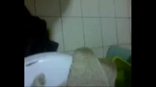 Anal with a thong and a toothbrush