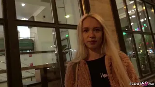 GERMAN SCOUT - SKINNY TEEN ARTEYA TALK TO FUCK BY STREET CASTING