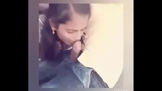 Indian girl enjoying huge cock