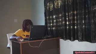 After watching sex videos on my laptop PRT 1 After watching sex videos on my laptop she suck me better and we sex had a nice time I squeeze her breasts