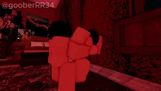 Girl takes dick from the wall
