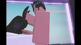 girl gives blow job