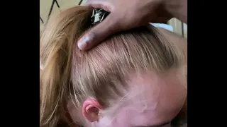 Young white girl slobs on bbc then gets fucked hard